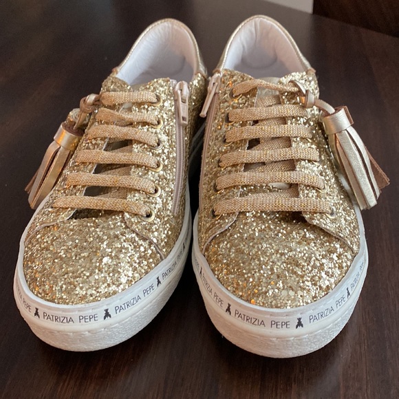 Patrizia Pepe Sneakers Girls, Sz 37 (EU)/ 5 US - Picture 12 of 12